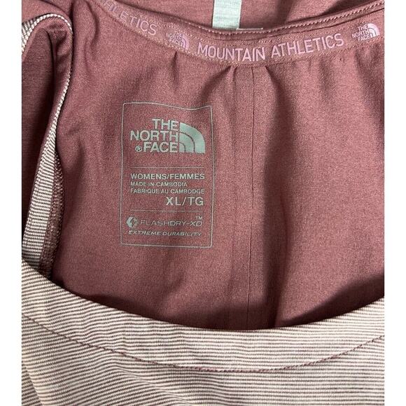 The North Face Racerback Tank Top Stripe Active Size XL Stretch Women’s - Picture 4 of 8